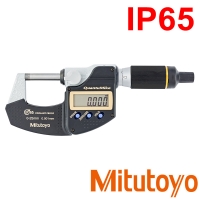 Mikrometr zewnętrzny cyfrowy (0-25)mm Mitutoyo QuantuMike (293-145-30) z akredytowanym świadectwem wzorcowania PCA