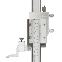 Wysokościomierz suwmiarkowy analogowy noniuszowy 300mm, 0,02mm, Insize (1250-300) z akredytowanym świadectwem wzorcowania PCA
